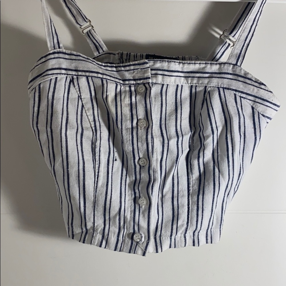 button up brandy melville top